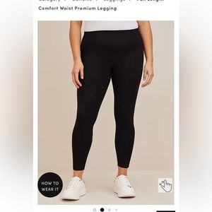 3 pairs of black torrid signature leggings. Size 2